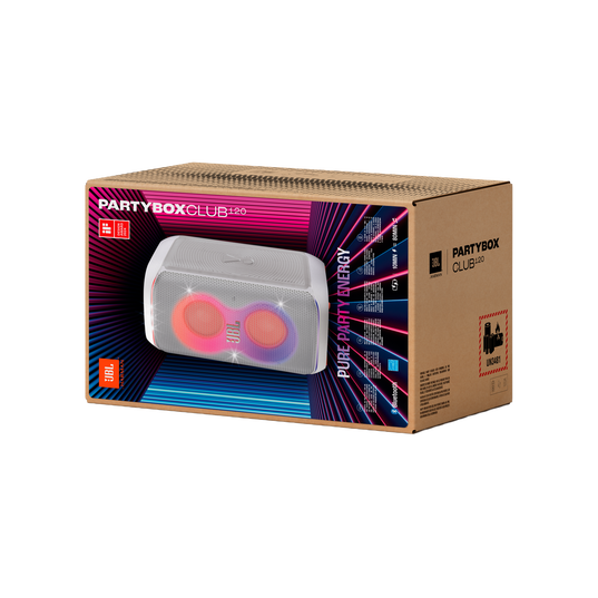 JBL PartyBox Club 120 - White - Portable party speaker - Detailshot 15